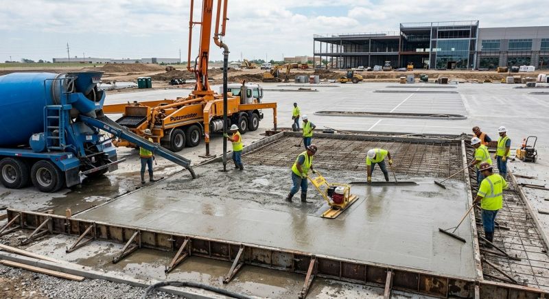 Concrete Installation in Plymouth, MI