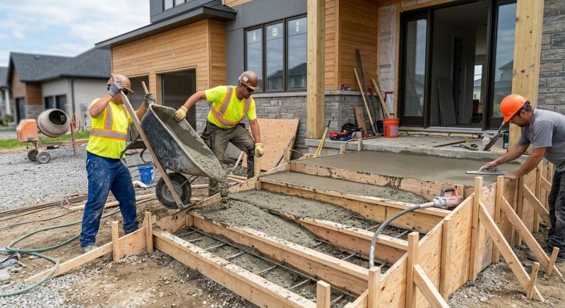 Concrete Installation in Plymouth, MI