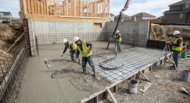 Basement Concrete Installation in Washtenaw County, MI