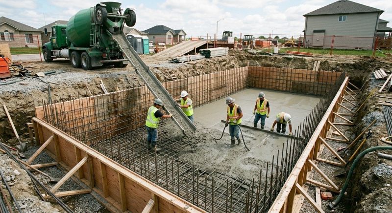 Basement Concrete Pouring in Plymouth, MI