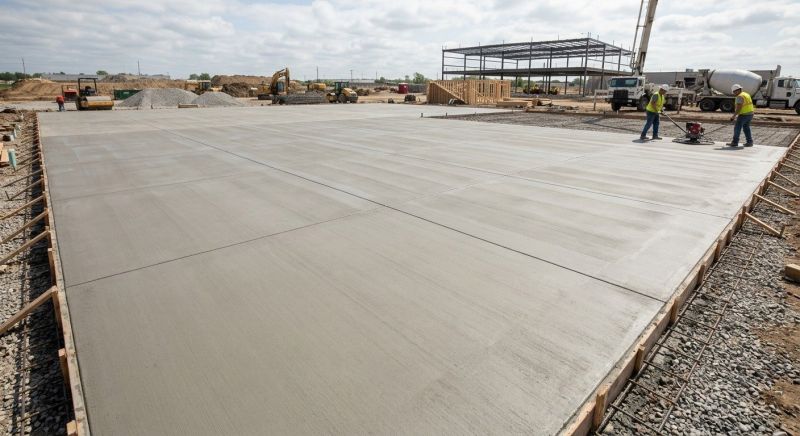 Commercial Slab Installation in Ann Arbor, MI