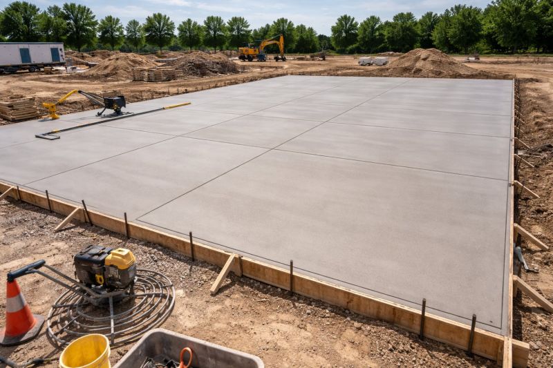 Commercial Slab Installation in Novi, MI