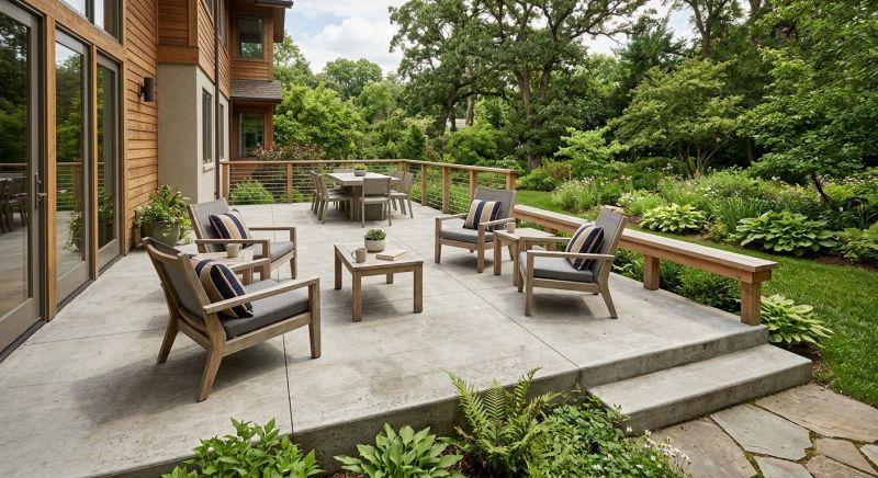 Concrete Deck Installation in South Lyon, MI