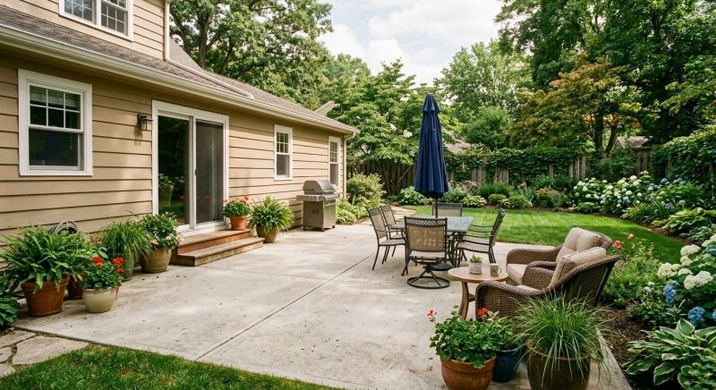 Concrete Patio Construction in Plymouth, MI