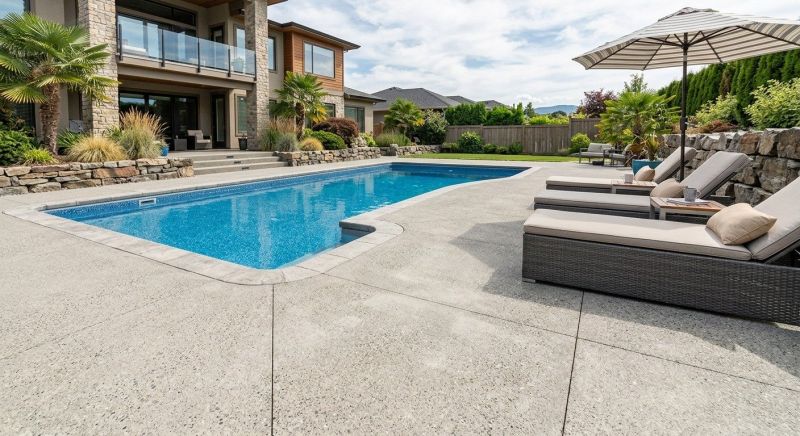 Concrete Pool Deck Installation in Plymouth, MI