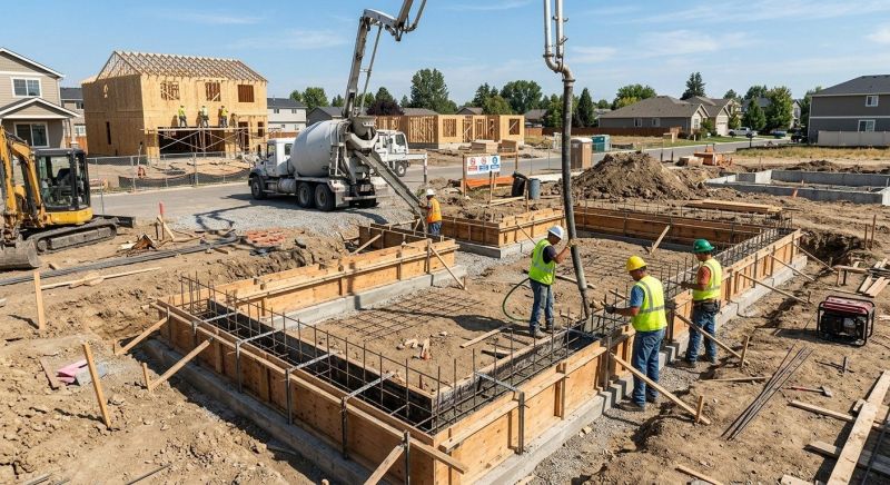 Foundation Construction in Brighton, MI
