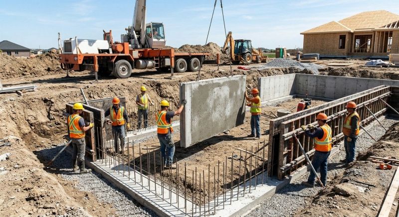 Foundation Construction in Highland, MI