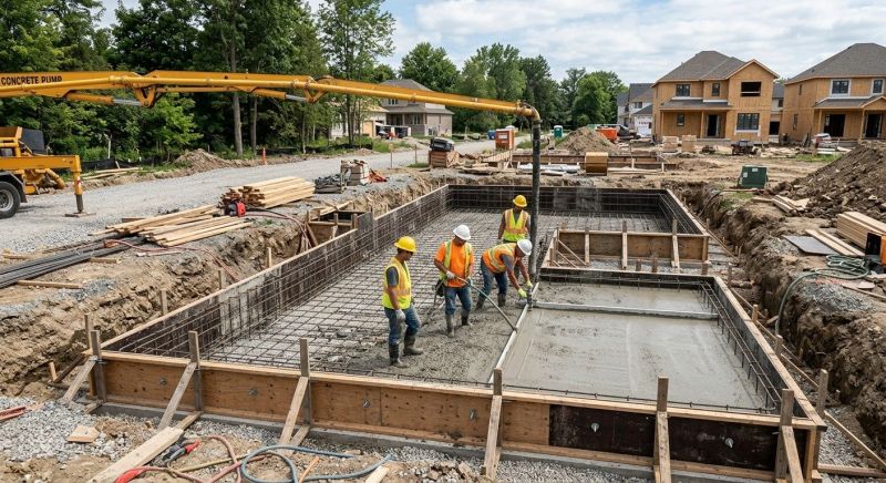 Foundation Construction in Wyandotte, MI