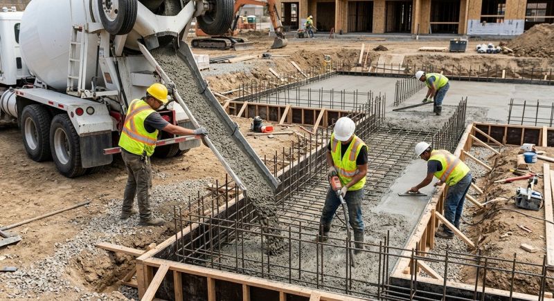 Foundation Wall Pouring in Ann Arbor, MI