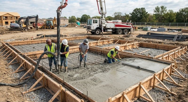 Foundation Wall Pouring in Taylor, MI