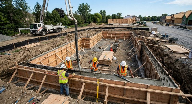 Home Foundation Installation in Carleton, MI