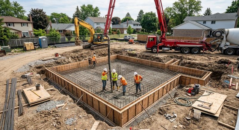 Home Foundation Installation in Hartland, MI