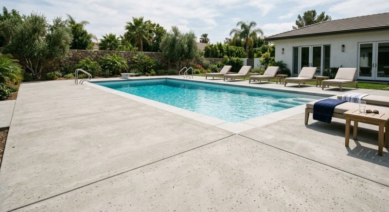 Pool Deck Pouring in Plymouth, MI