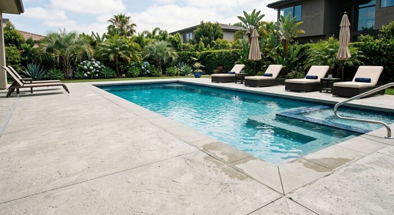 Pool Deck Pouring in Plymouth, MI