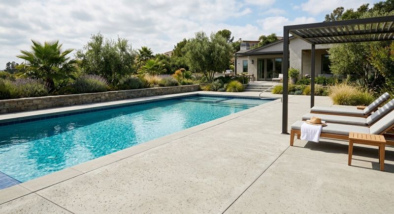 Pool Patio Installation in Plymouth, MI